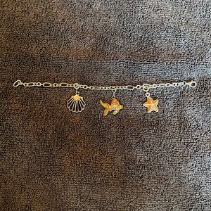 Sterling Silver Charm Bracelet